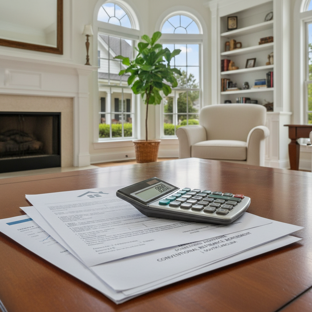 Lowering monthly payments with a South Carolina conventional refinance