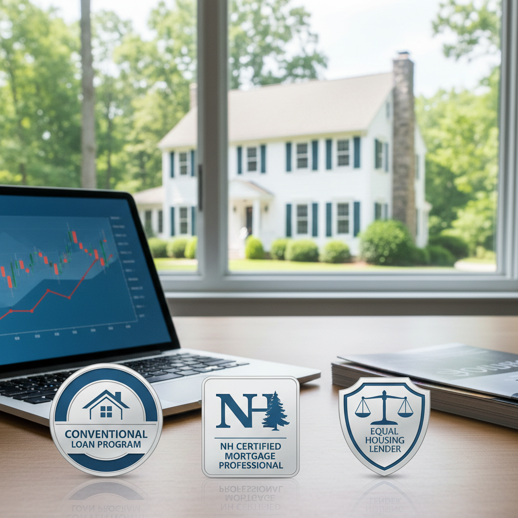 Current New Hampshire Conventional Mortgage Rates for Credit-Qualified Home Buyers