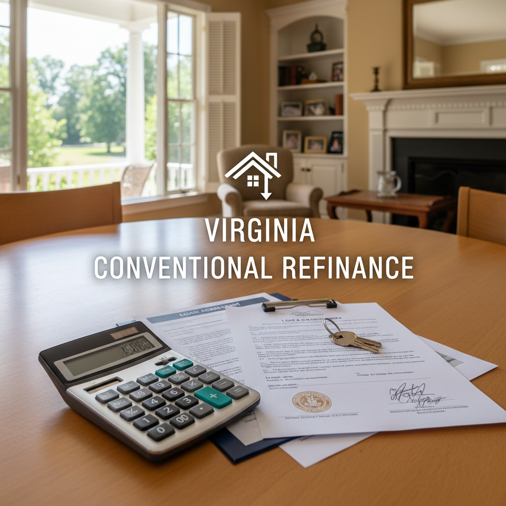 Lowering monthly payments with a Virginia conventional refinance