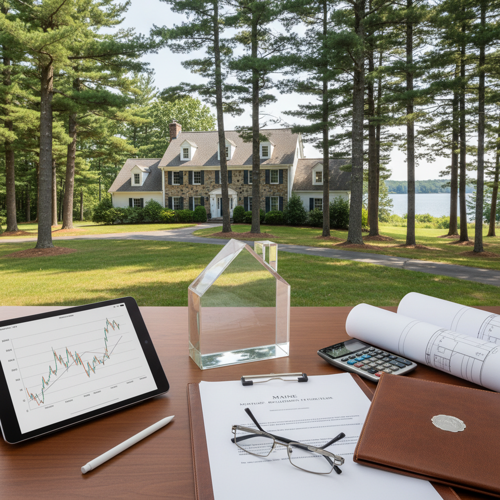Maine mortgage application for home purchase