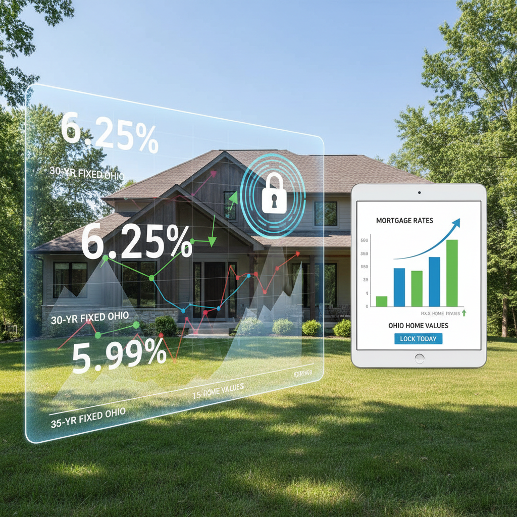 How to lock in purchase mortgage rates in Ohio