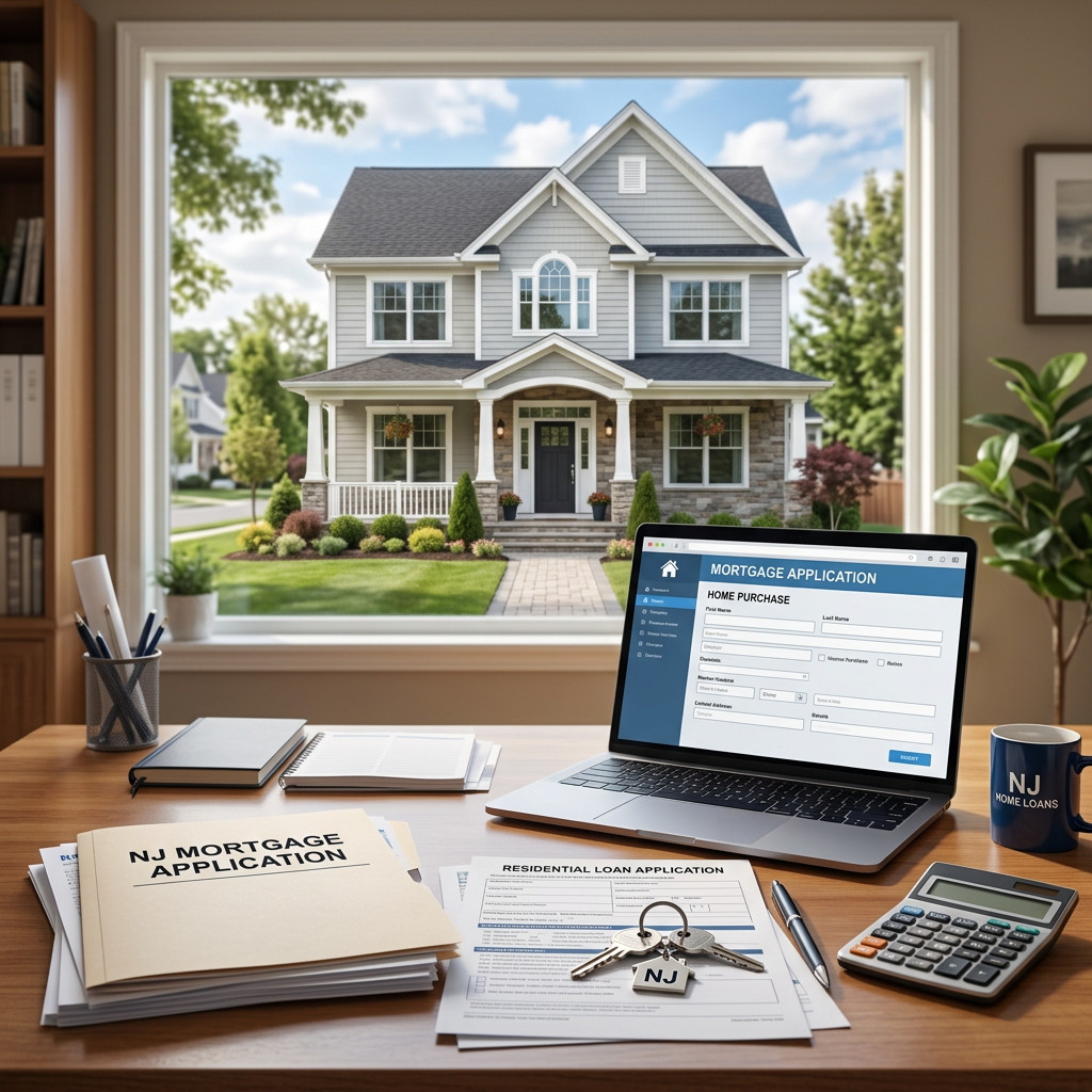 New Jersey mortgage application for home purchase