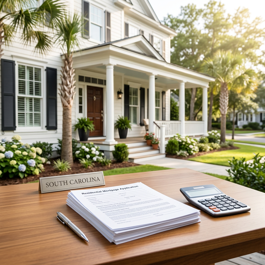 Official Residential Mortgage Application in South Carolina