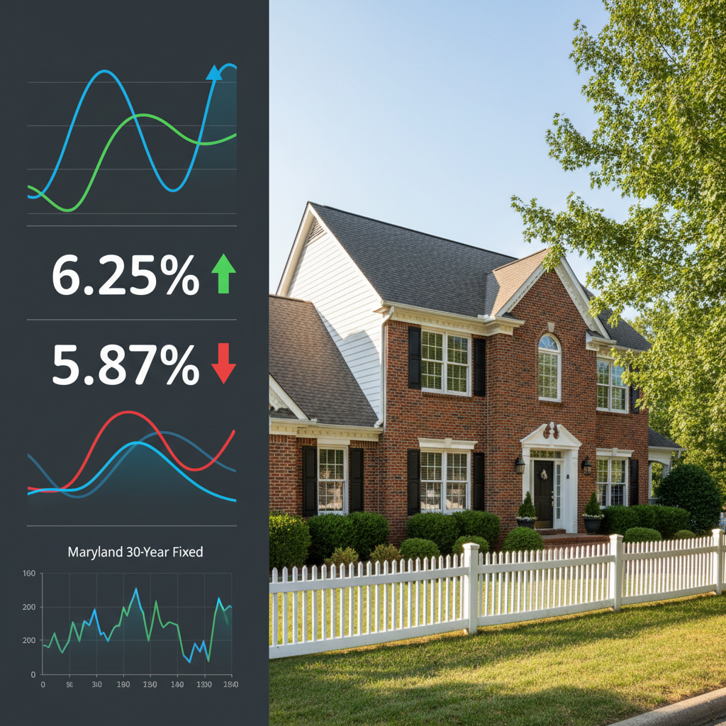 Mortgage rates in Maryland