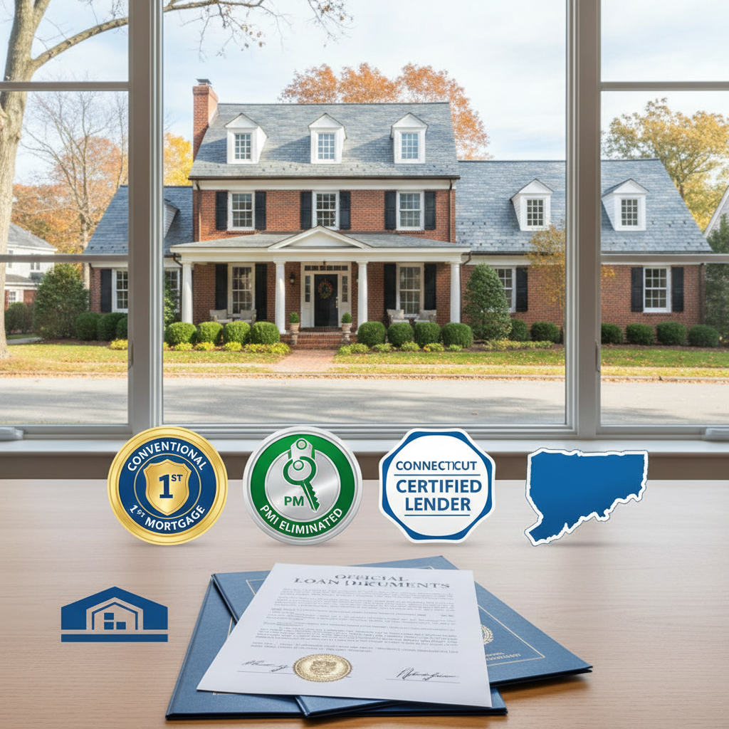 Eliminating PMI with a Connecticut conventional 1st mortgage refinance