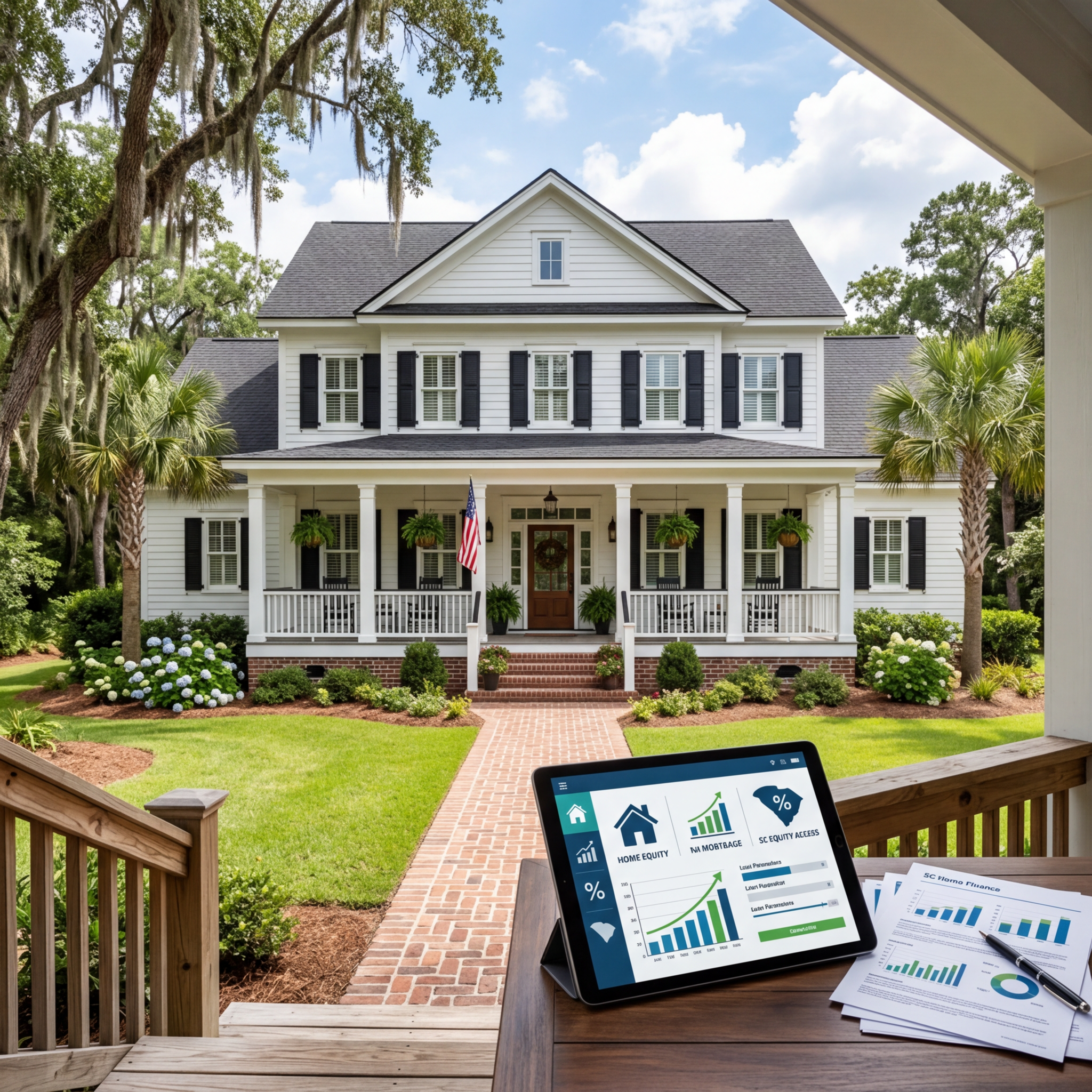 Accessing home equity through a new 1st mortgage in South Carolina