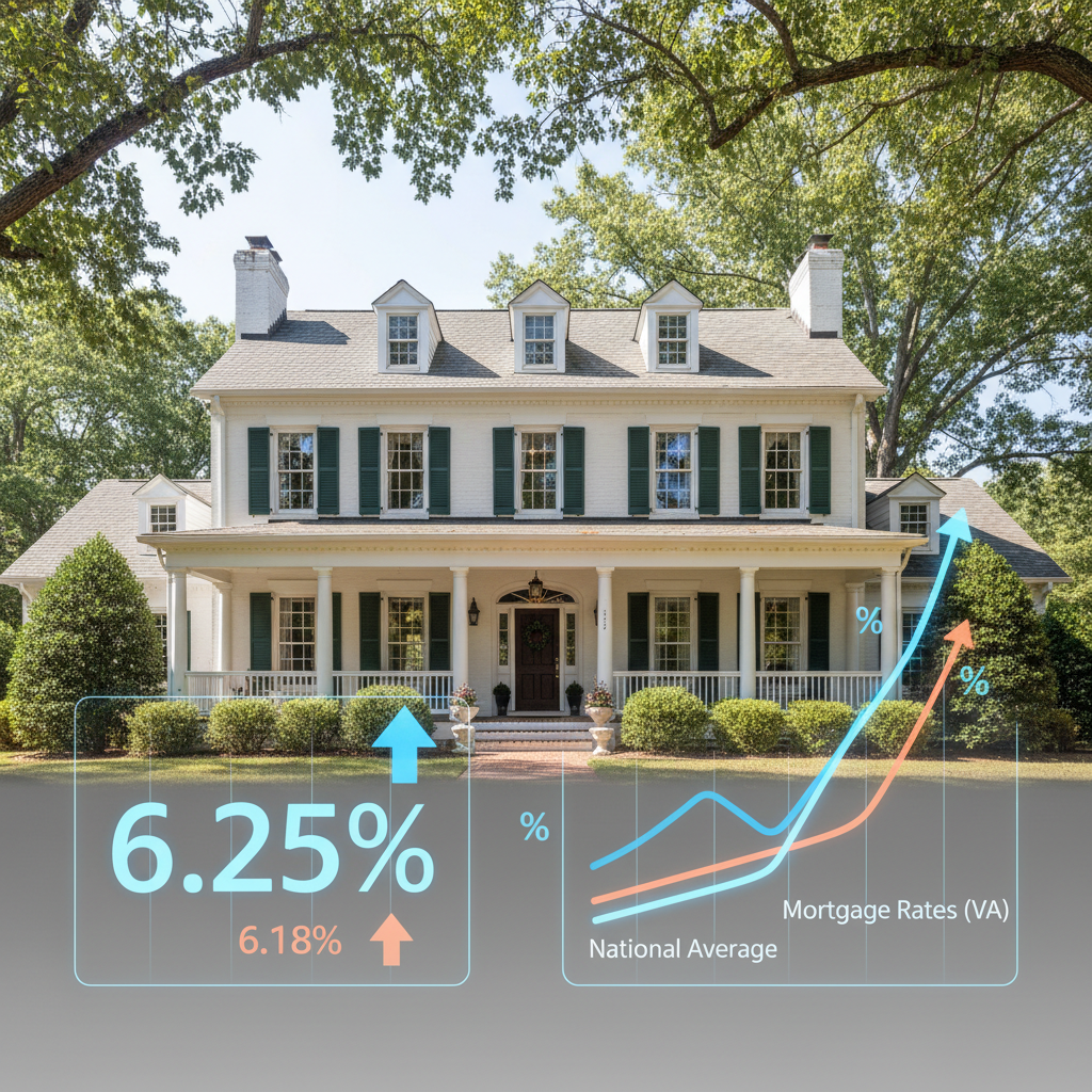 Mortgage rates in Virginia