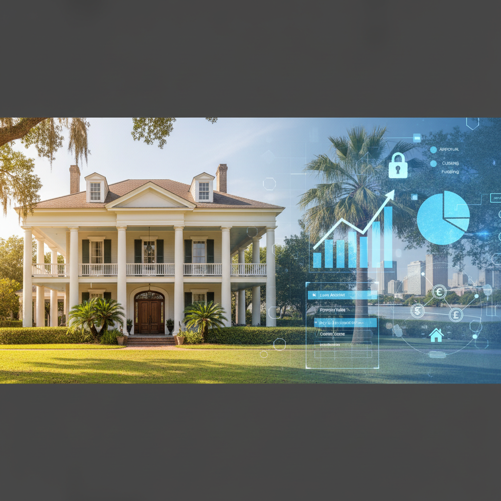 Online Application for High-Balance Mortgages in Louisiana: A Guide for Credit-Qualified Borrowers