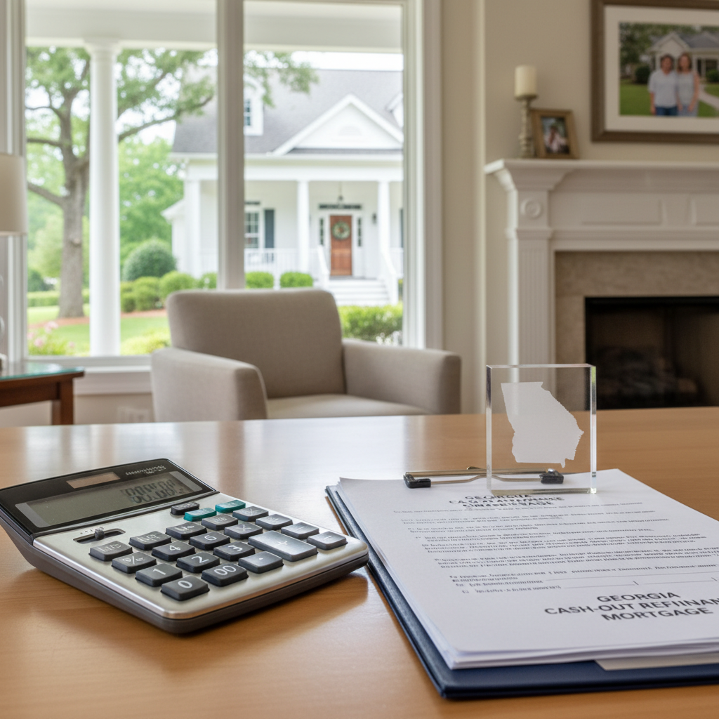 Apply for a Georgia cash-out refinance mortgage