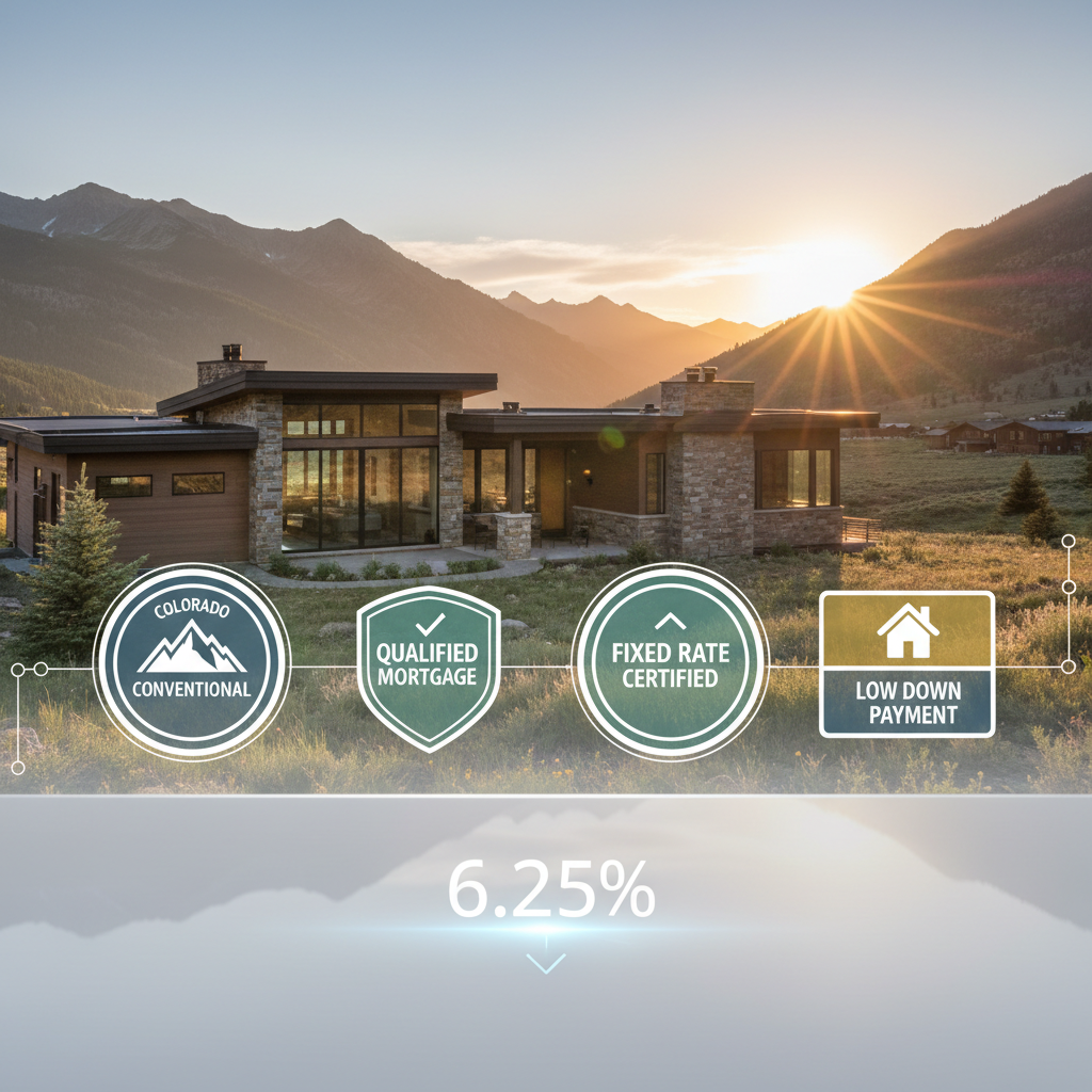 Current Colorado conventional mortgage rates for home buyers