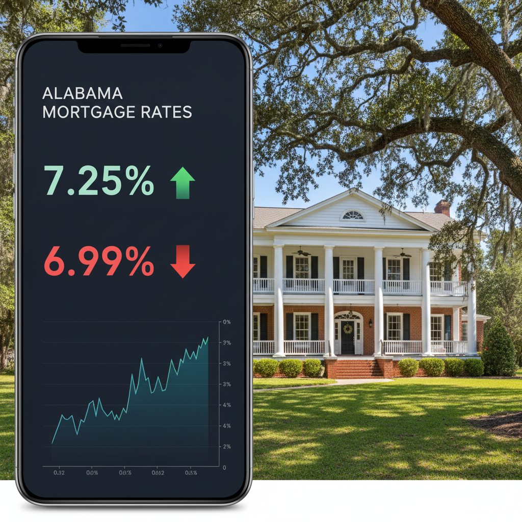Current Mortgage Rates in Alabama as of April 22, 2026