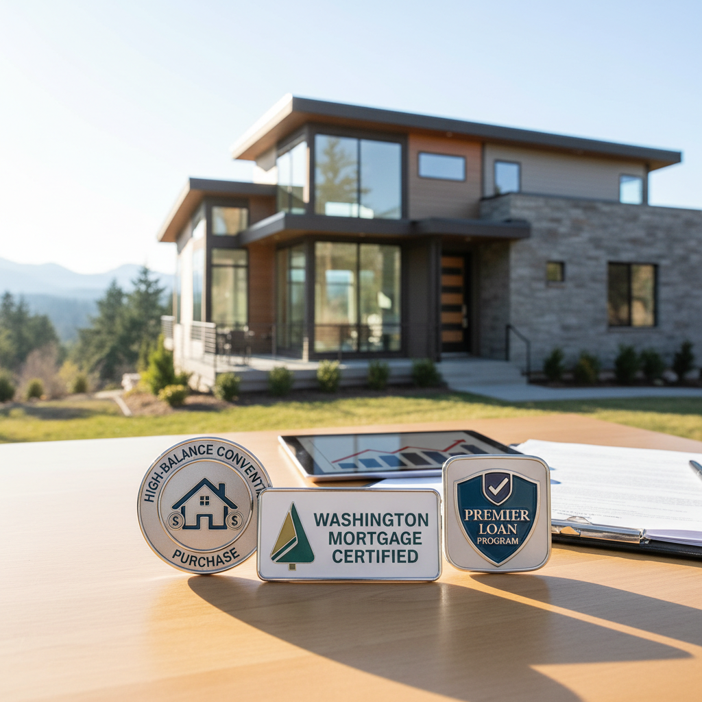 High-balance conventional purchase mortgage in Washington