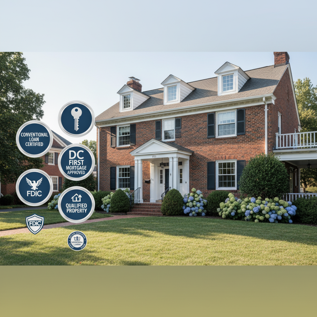 How to Qualify for a Conventional 1st Mortgage in Washington, DC