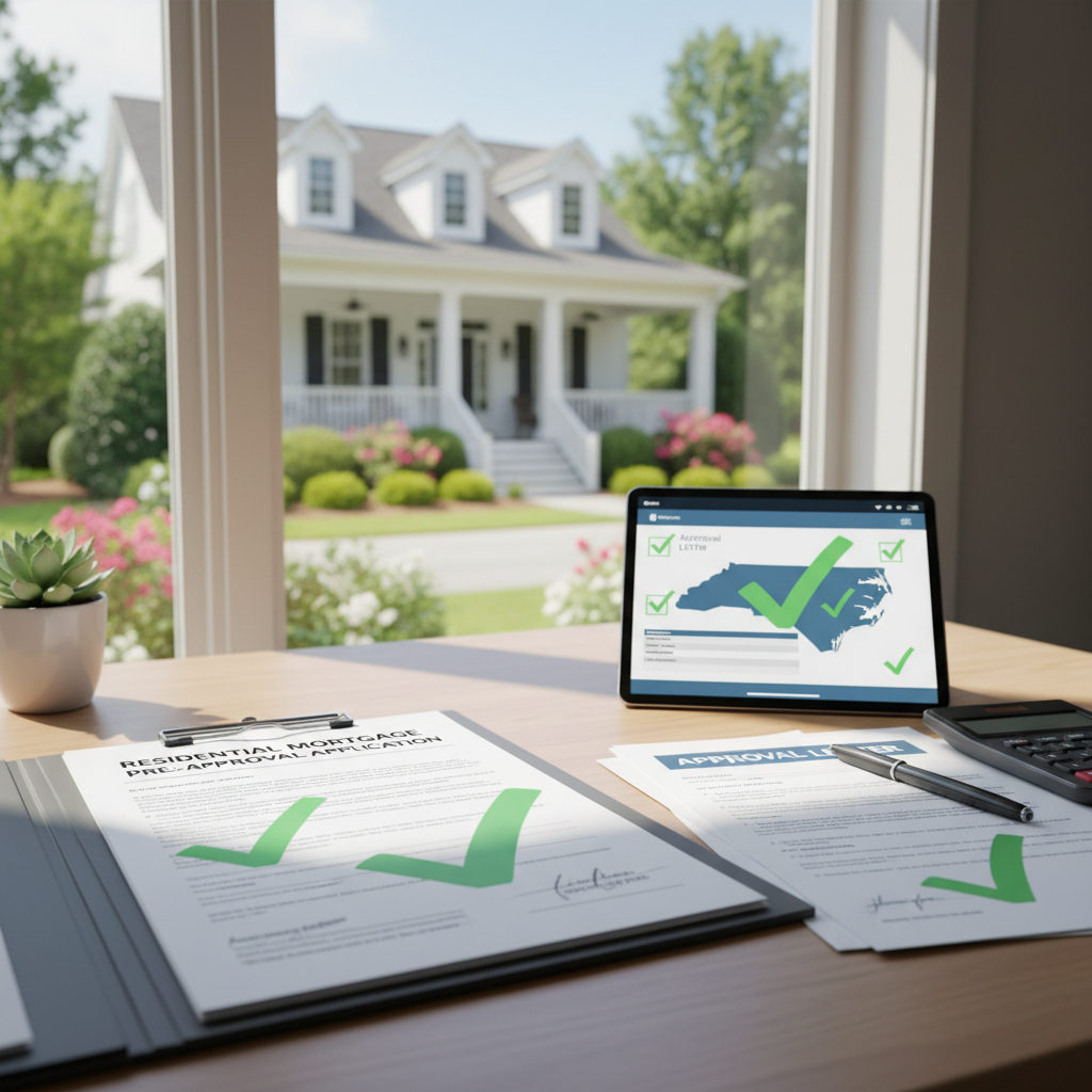 Residential mortgage pre-approval application North Carolina