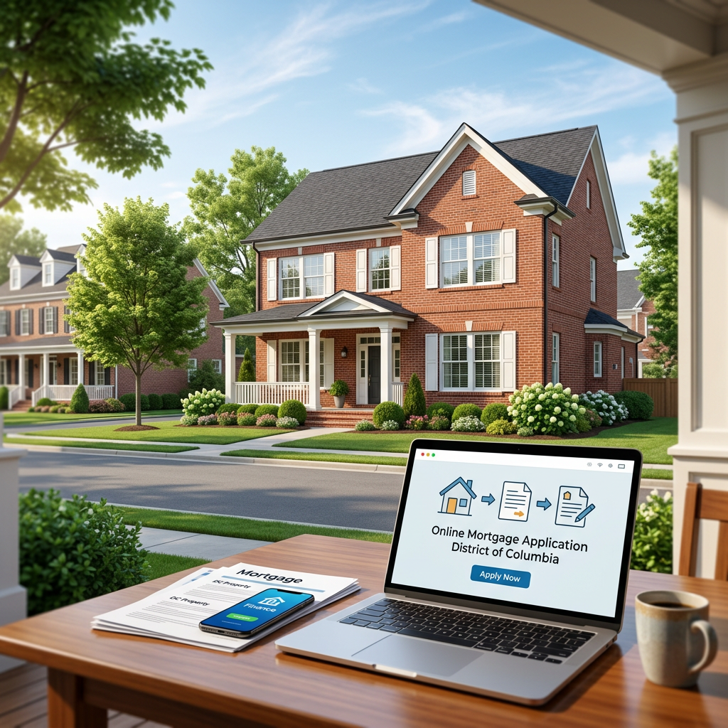 Online Mortgage Application: A Guide for District of Columbia Homebuyers