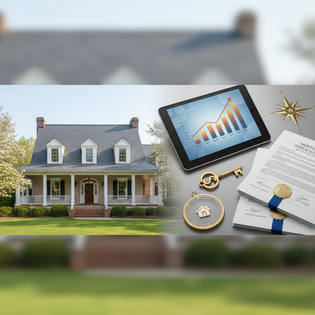 Qualified mortgage application for North Carolina residential property