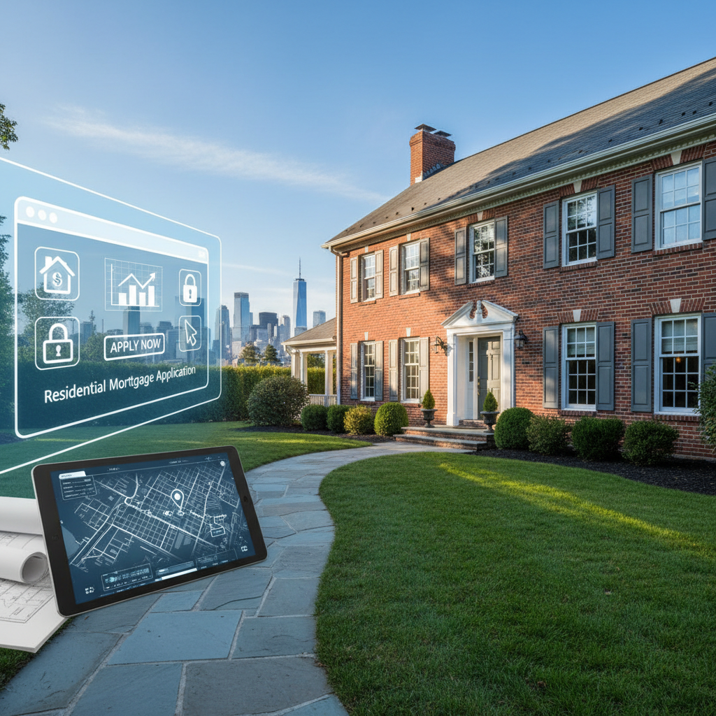 How to apply for a residential mortgage online in New York