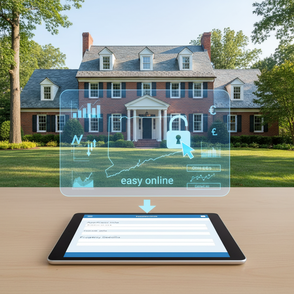 Easy online mortgage application for Connecticut residents