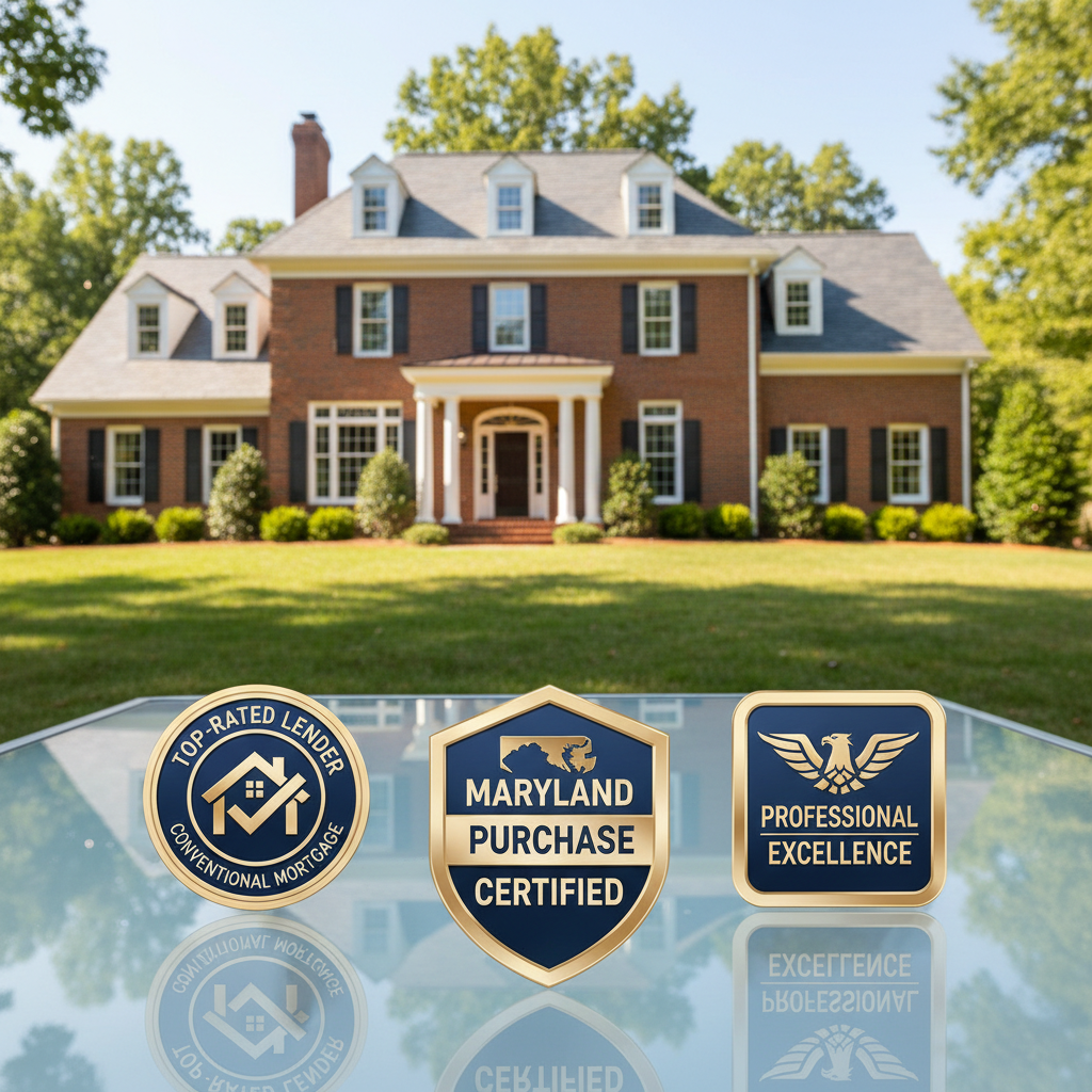 Top-rated conventional mortgage lenders for Maryland purchase