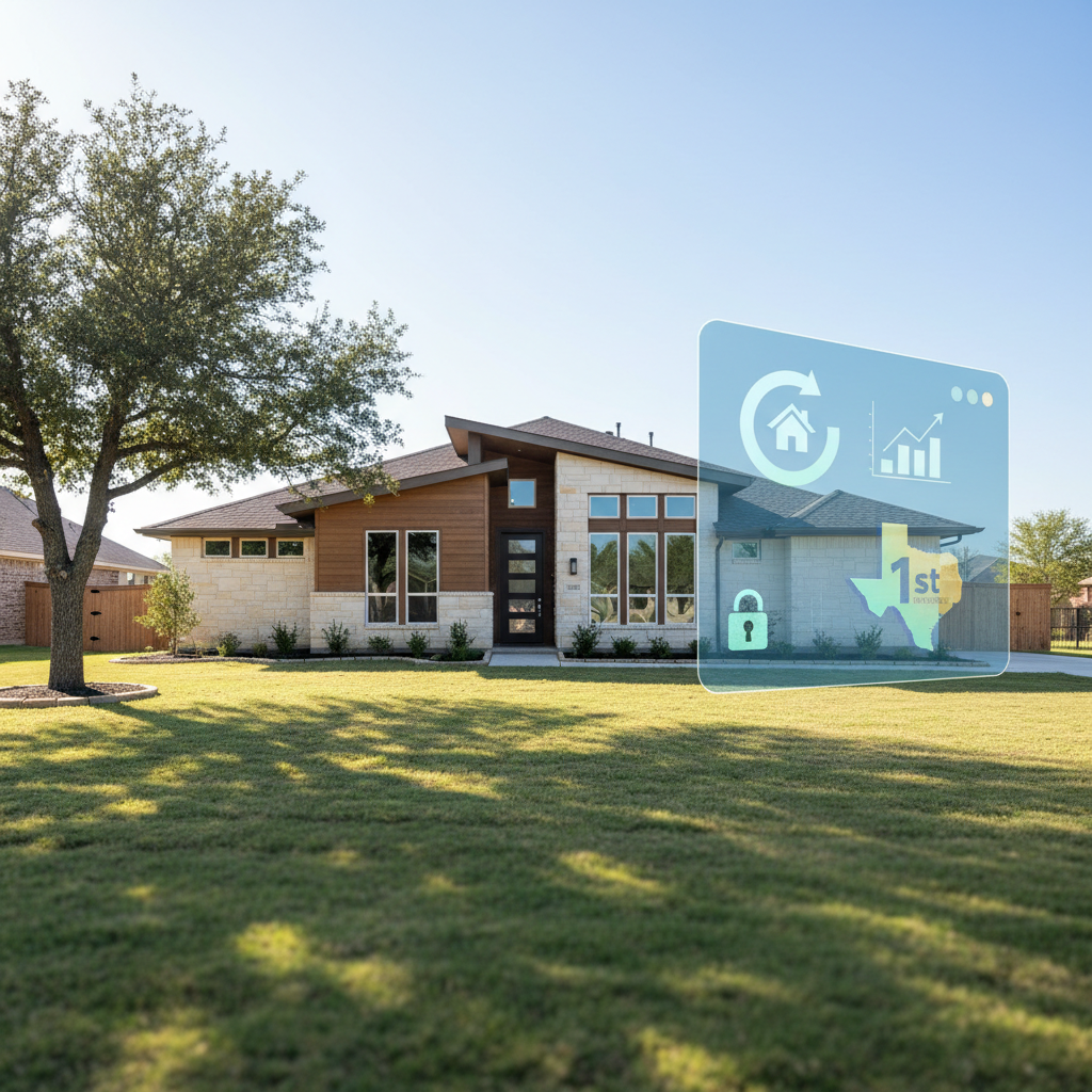 Secure 1st mortgage application portal Texas