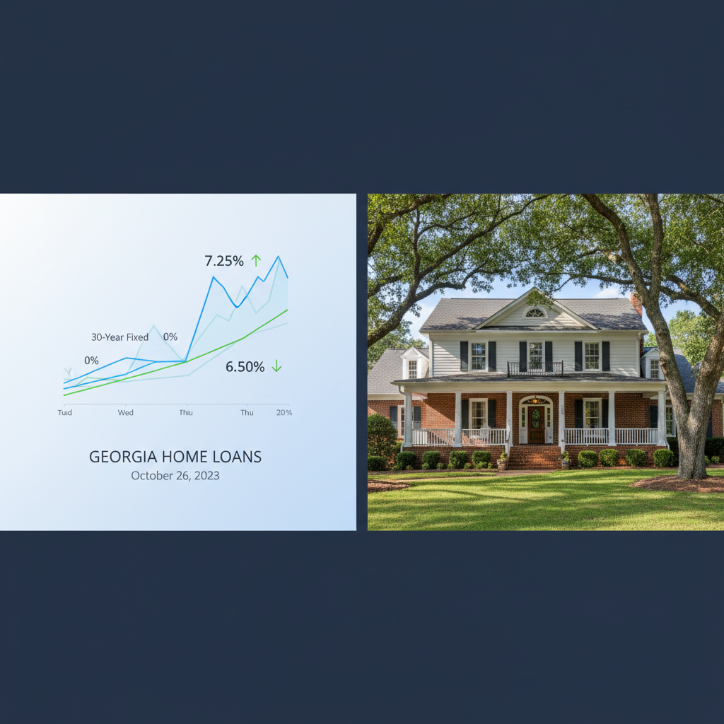 Daily mortgage rate updates for Georgia home transactions