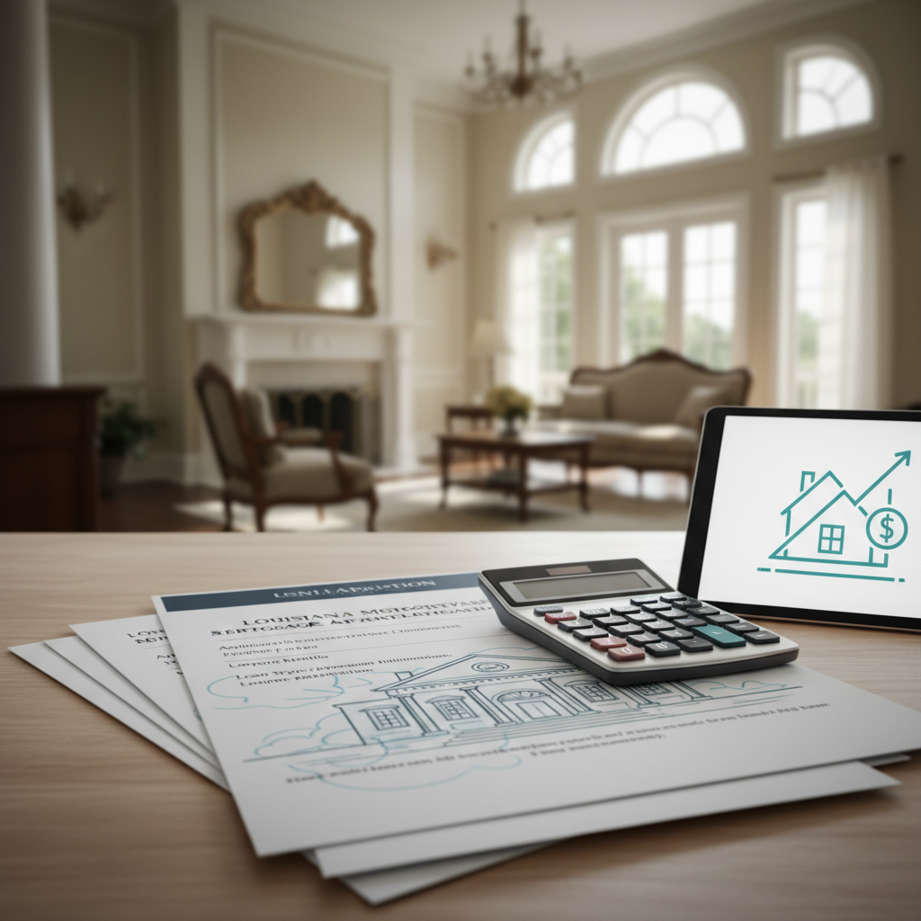 Louisiana Mortgage Application for Refinance - Agency Conventional Focus