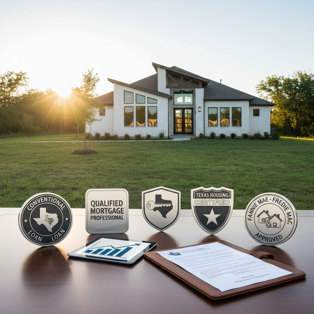 How to qualify for a conventional 1st mortgage in Texas