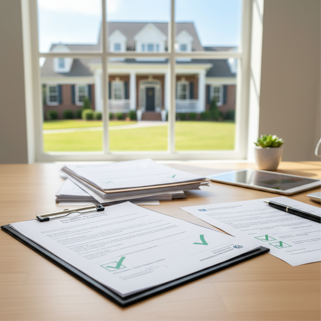 Residential mortgage pre-approval application Virginia