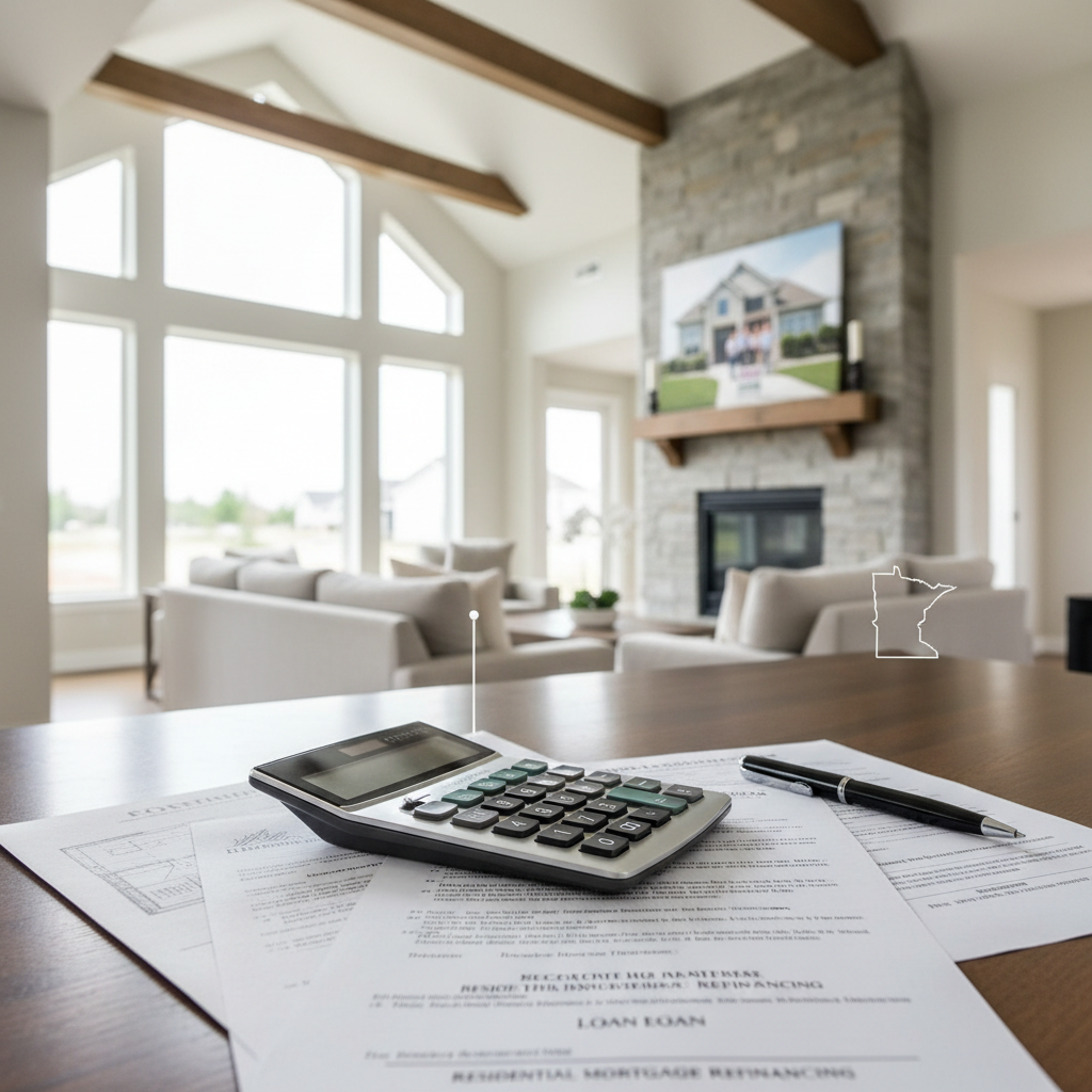 Directly funded Minnesota residential mortgage refinancing