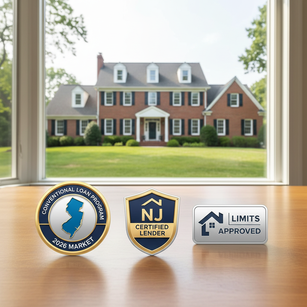 Conventional loan limits for New Jersey 2026 market