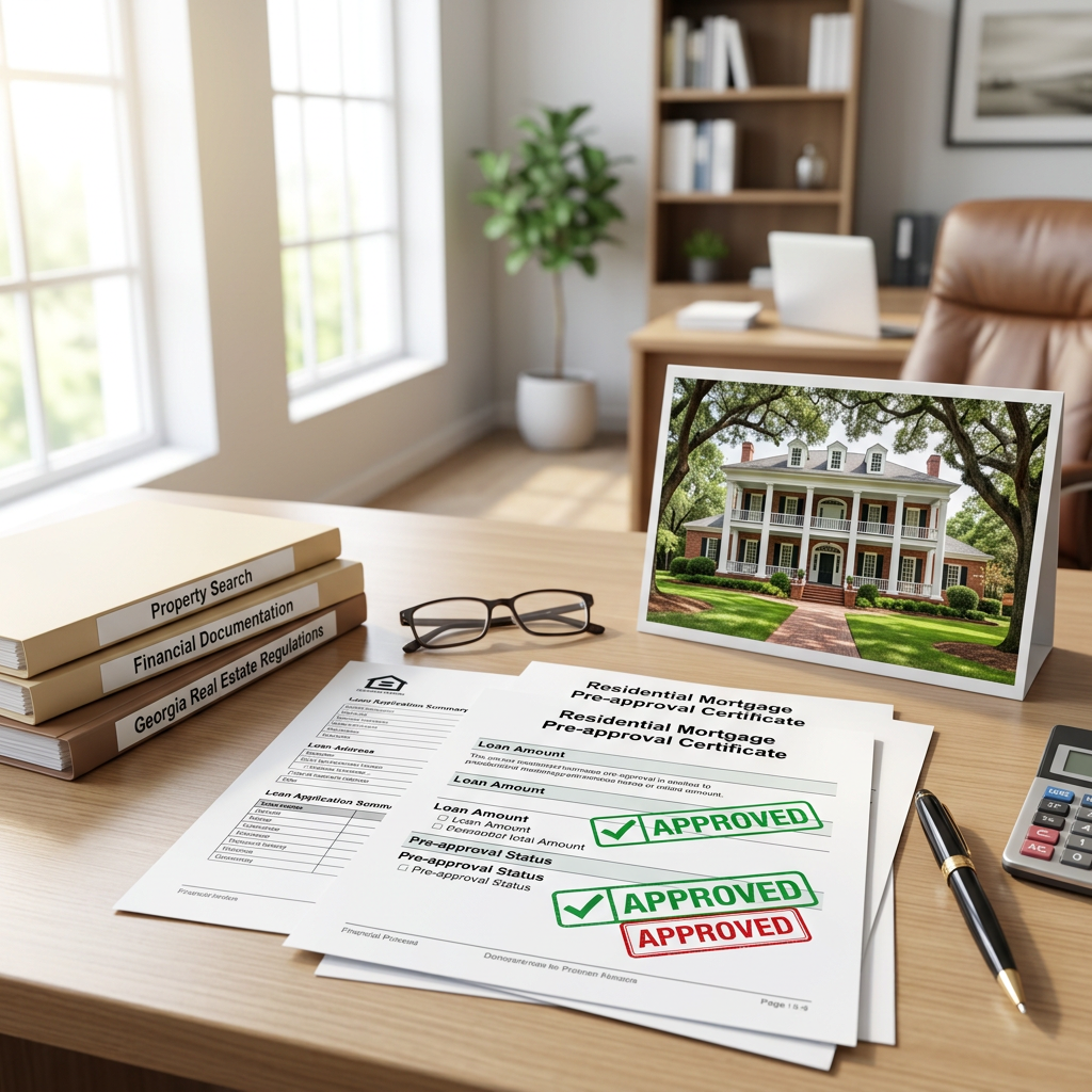 Mortgage Pre-Approval for Residential Property Transactions in Georgia