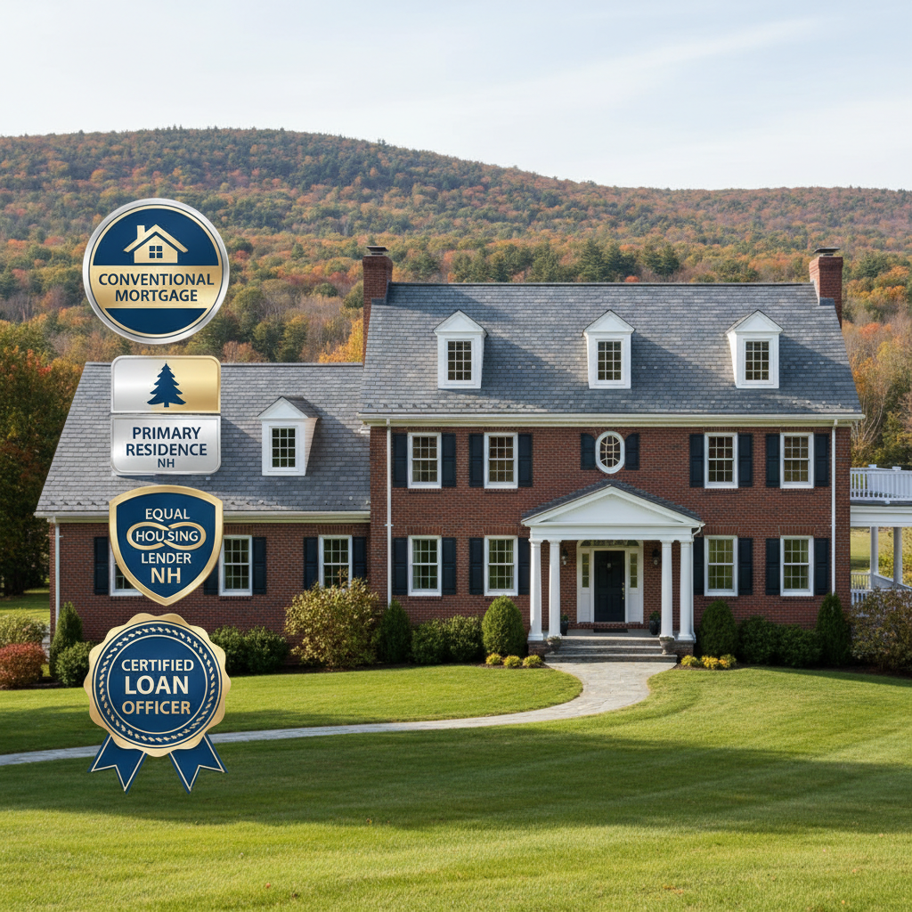 Conventional mortgage options for buying a primary home in New Hampshire