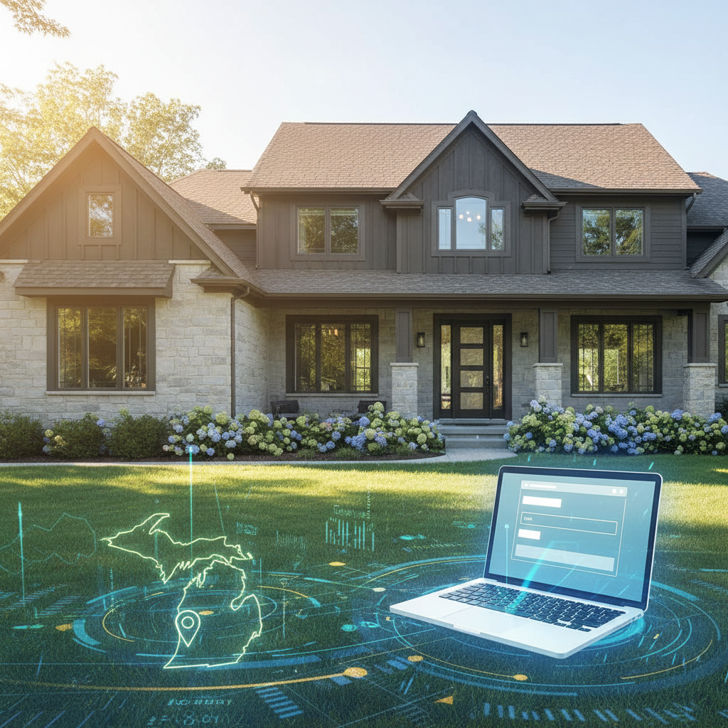 Online Mortgage Application for Credit-Qualified Borrowers in Michigan