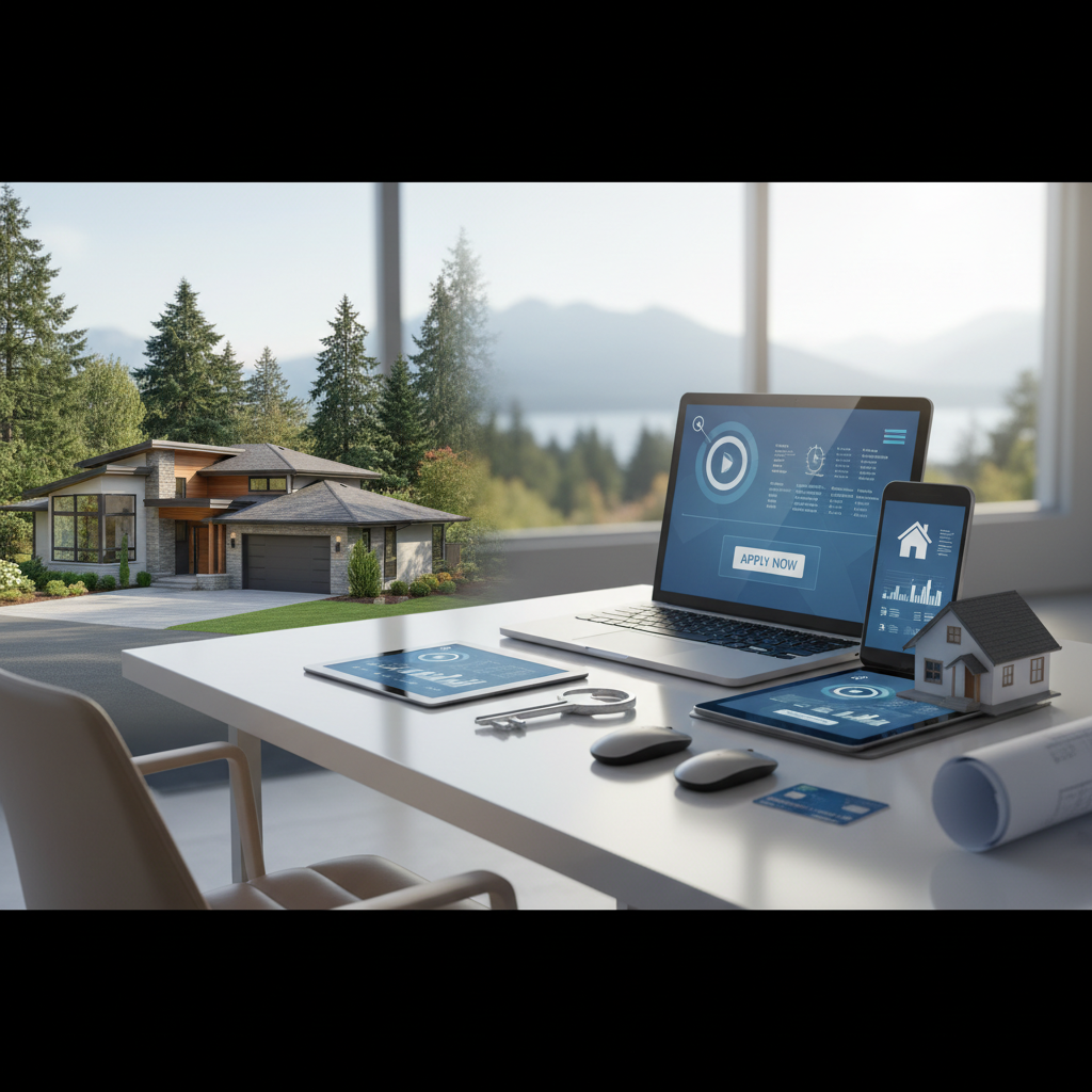 Online Mortgage Application for Credit-Qualified Borrowers in Washington