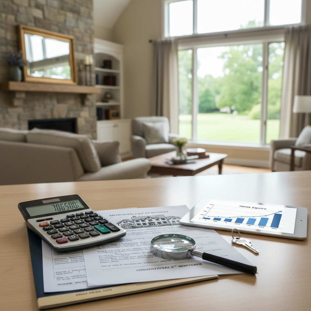 Eliminating PMI with a Maryland conventional 1st mortgage refinance