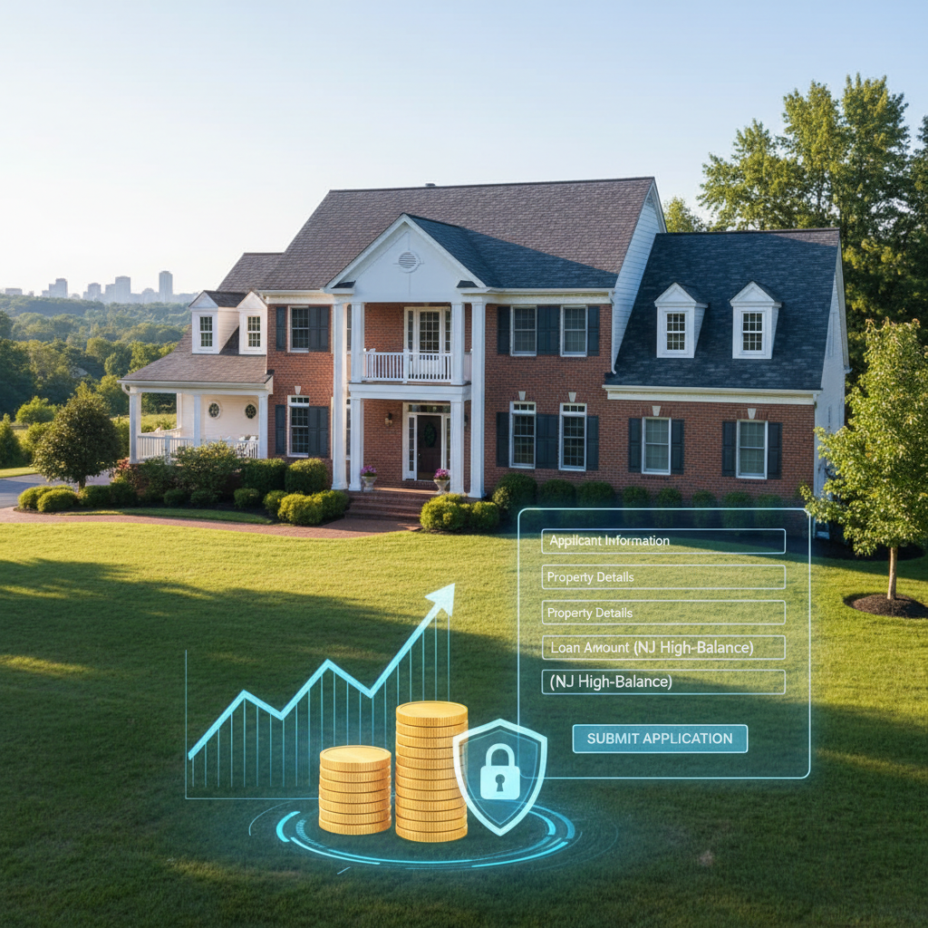 Online Application for New Jersey Conventional High-Balance Mortgages