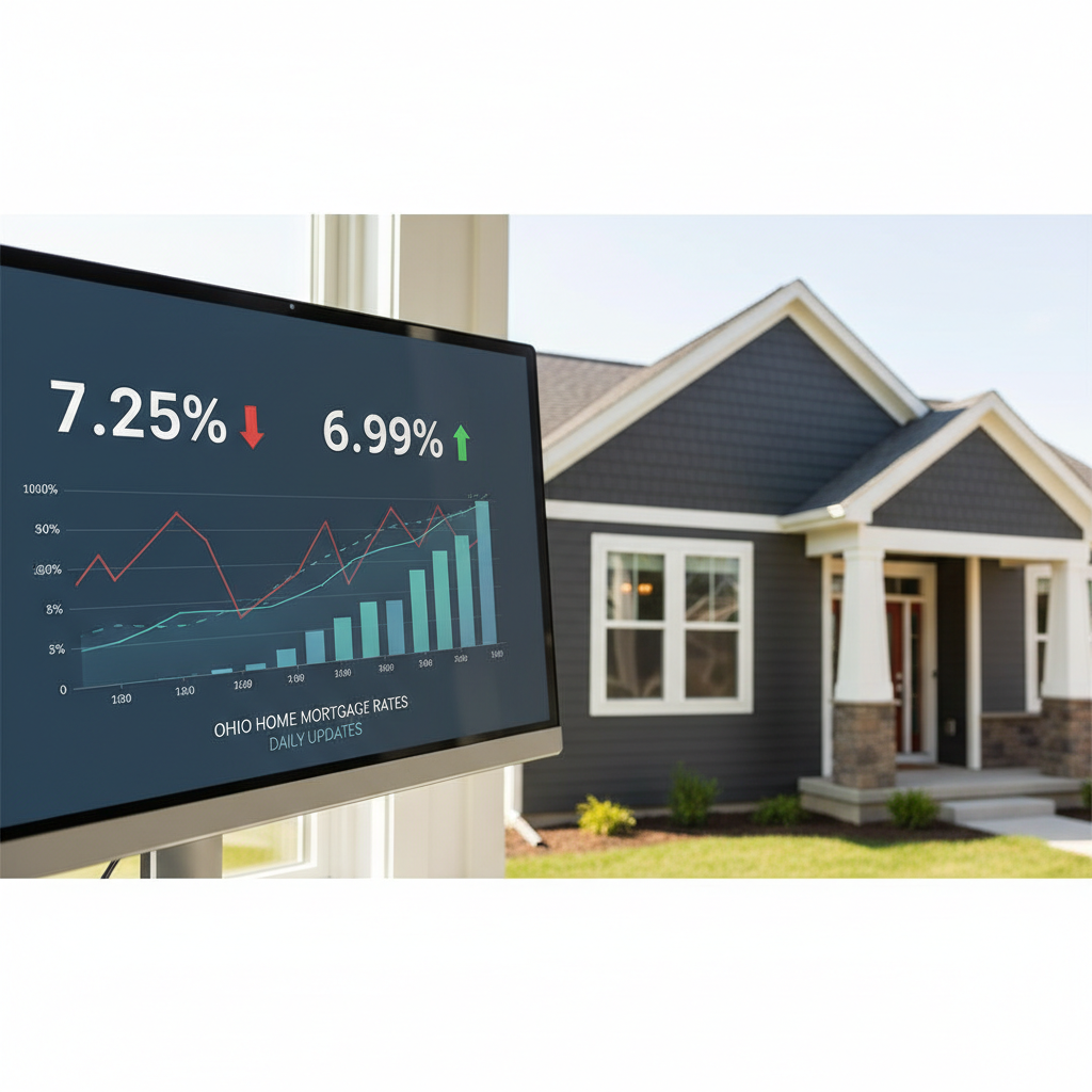 Daily mortgage rate updates for Ohio home transactions