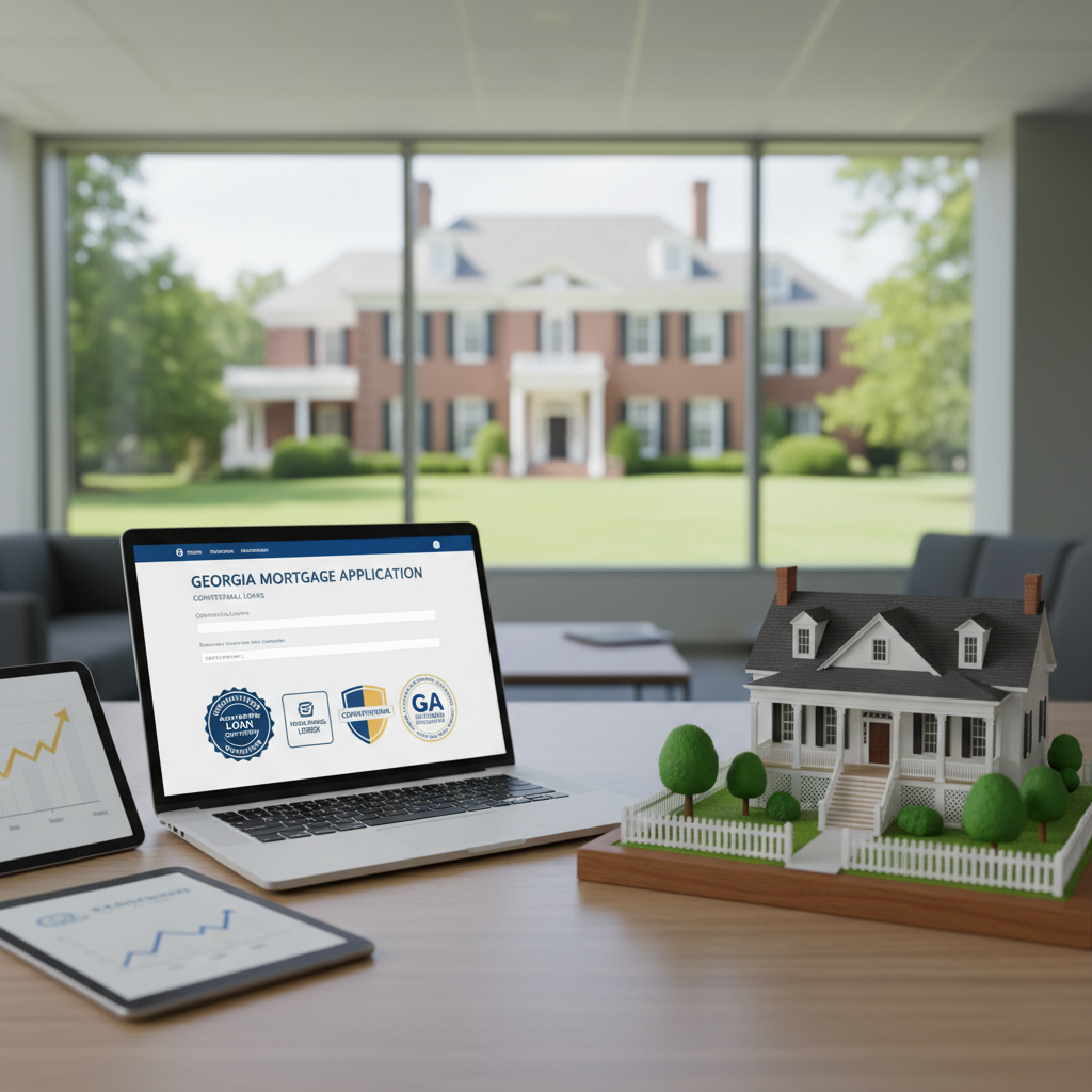 Georgia mortgage application for conventional loans