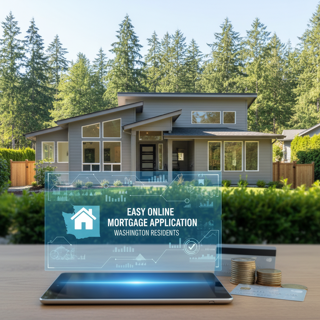Easy online mortgage application for Washington residents