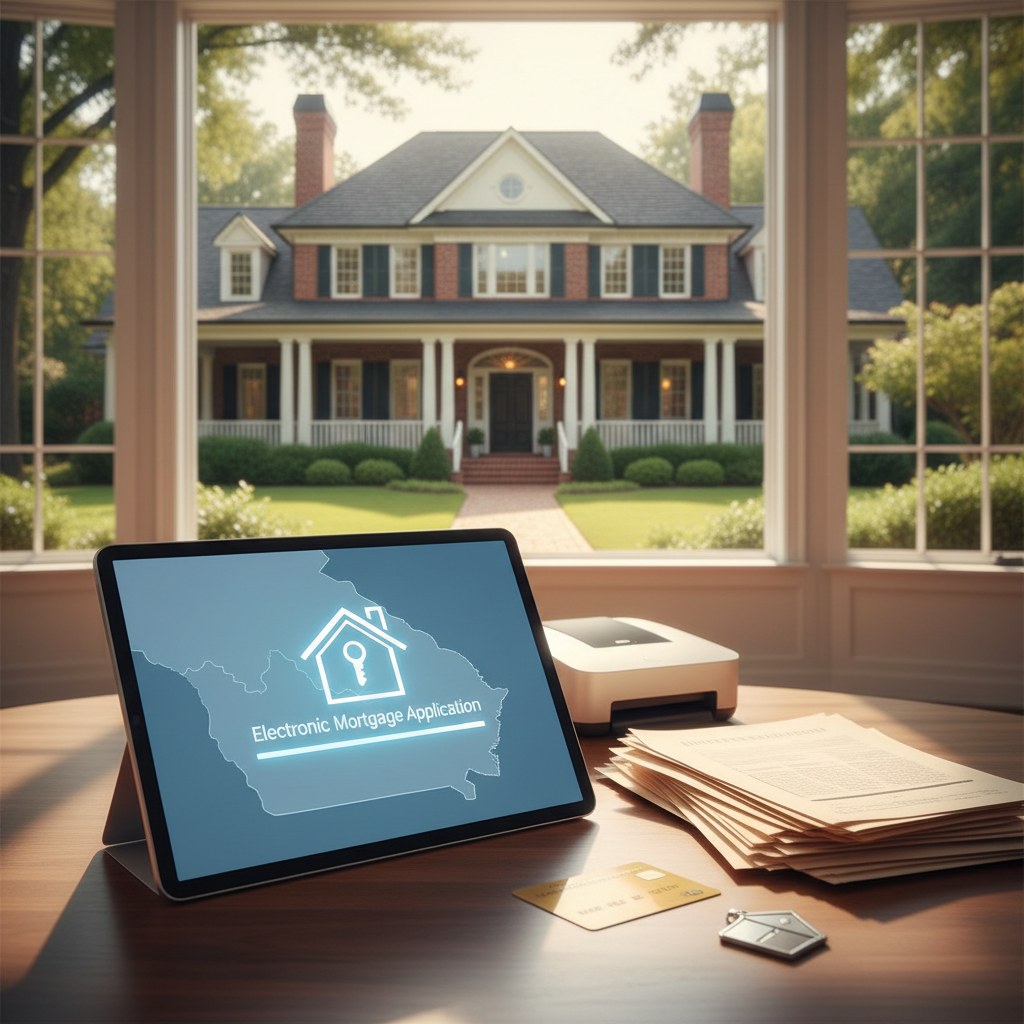 Electronic Mortgage Applications: Streamlining Home Buying for Georgia Homebuyers