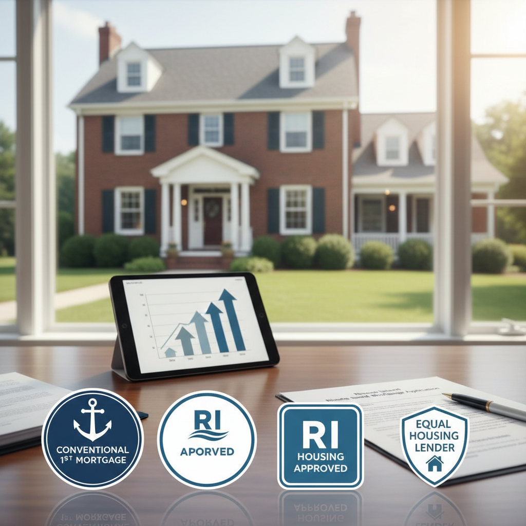 Applying for a conventional 1st mortgage in Rhode Island