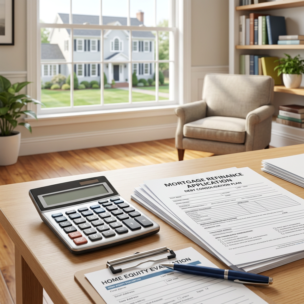 Consolidating high-interest debt with a Rhode Island 1st mortgage refinance
