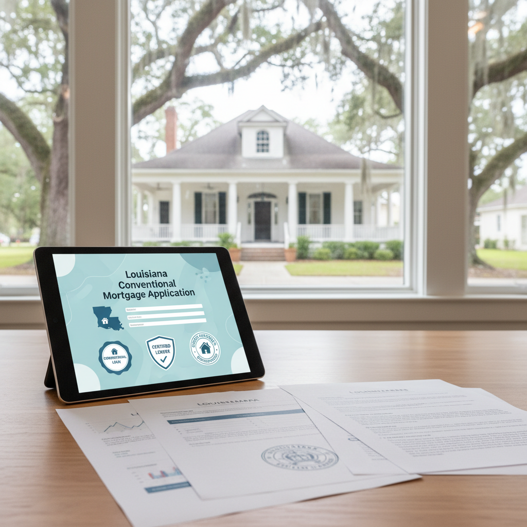 Louisiana Mortgage Application Process for Credit-Qualified Borrowers