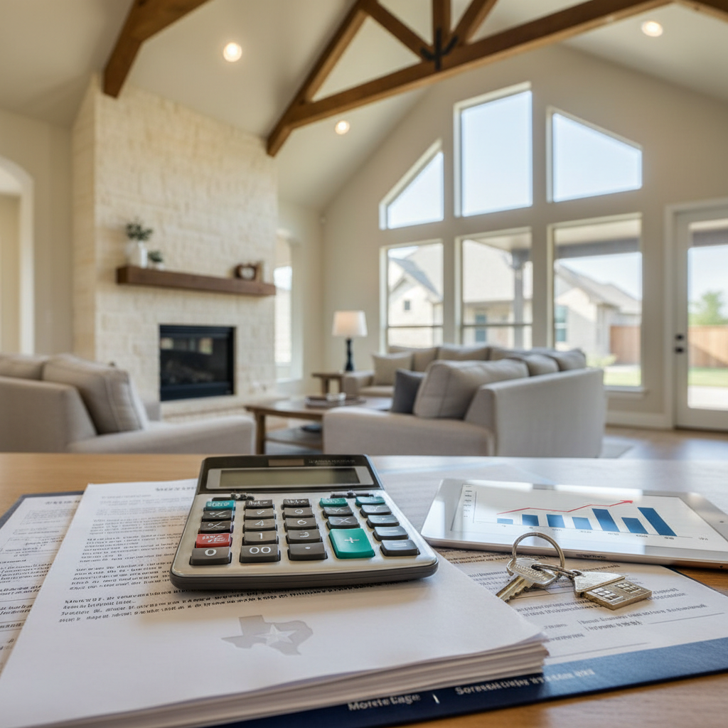 Directly funded Texas residential mortgage refinancing