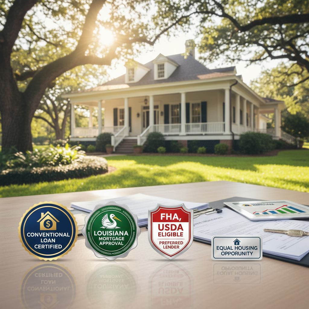 How Credit-Qualified Borrowers Can Secure a Conventional First Mortgage in Louisiana