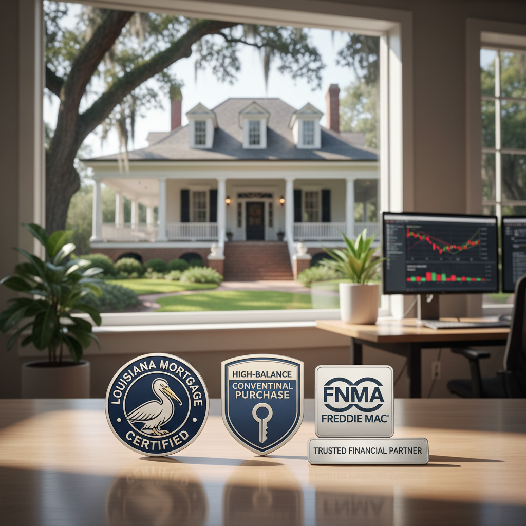 High-Balance Conventional Purchase Mortgage Options for Sophisticated Buyers in Louisiana