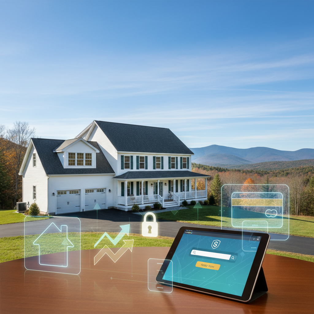 How to apply for a Vermont mortgage online