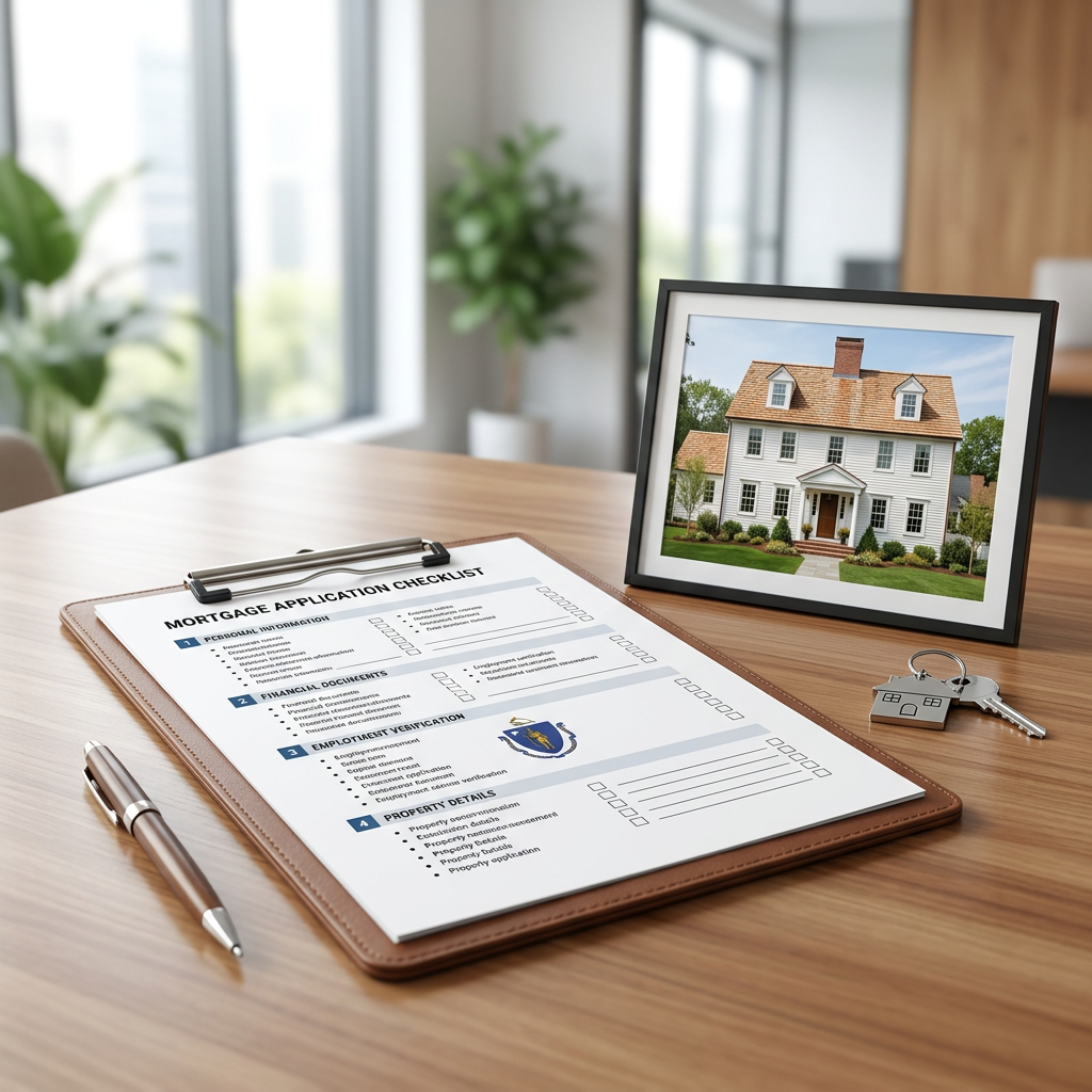 Mortgage Application Checklist for Massachusetts Homebuyers