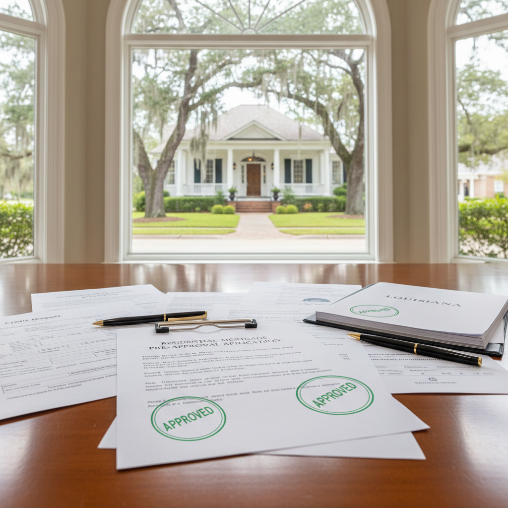 Residential Mortgage Pre-Approval Process for Prime Borrowers in Louisiana