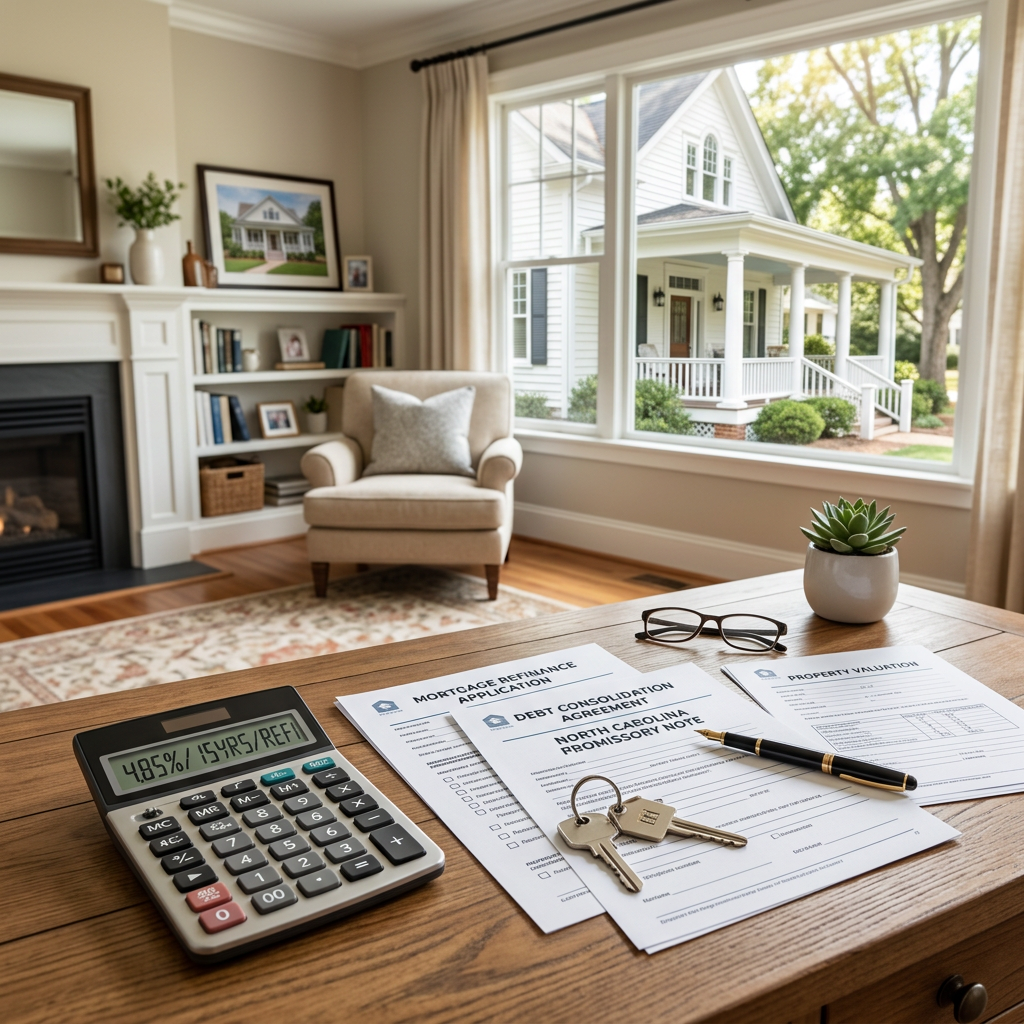 Refinancing Your North Carolina Mortgage to Consolidate High-Interest Debt